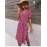 Summer Women Floral Print Dress Casual Short Sleeve Button Holiday Midi Dresses Female V-Neck Beach Boho Chic Dress Elegant Robe