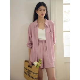 Plus Size Relaxationism Fashionable Comfortable Lazy Suit For Fat Girl Summer New Casual Look Suit