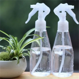 200ml Refillable Hand Trigger Spray Bottle Plastic Cleaning Water Sprayer Perfume Atomizer Empty Bottle Kitchen Gardening Tools